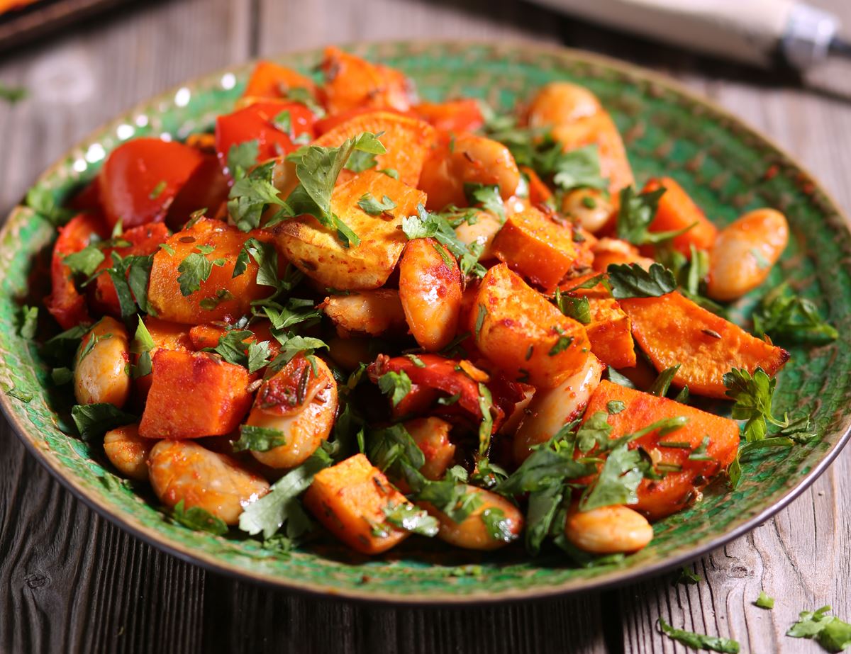 Spanish Sweet Potato Salad