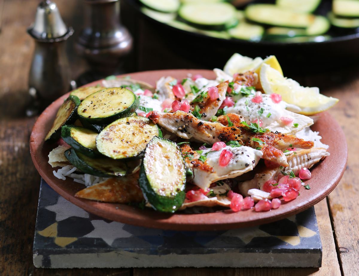 Syrian Chicken in Tahini Sauce