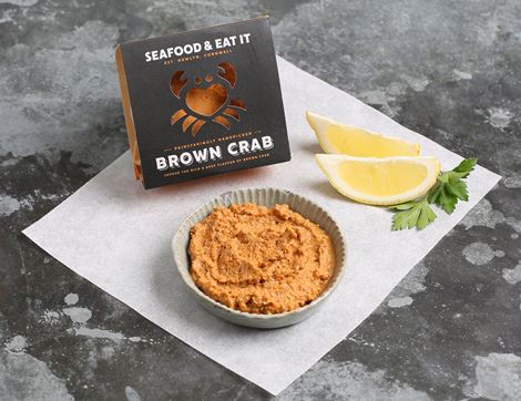 Brown Cornish Crab, Seafood & Eat It (100g)
