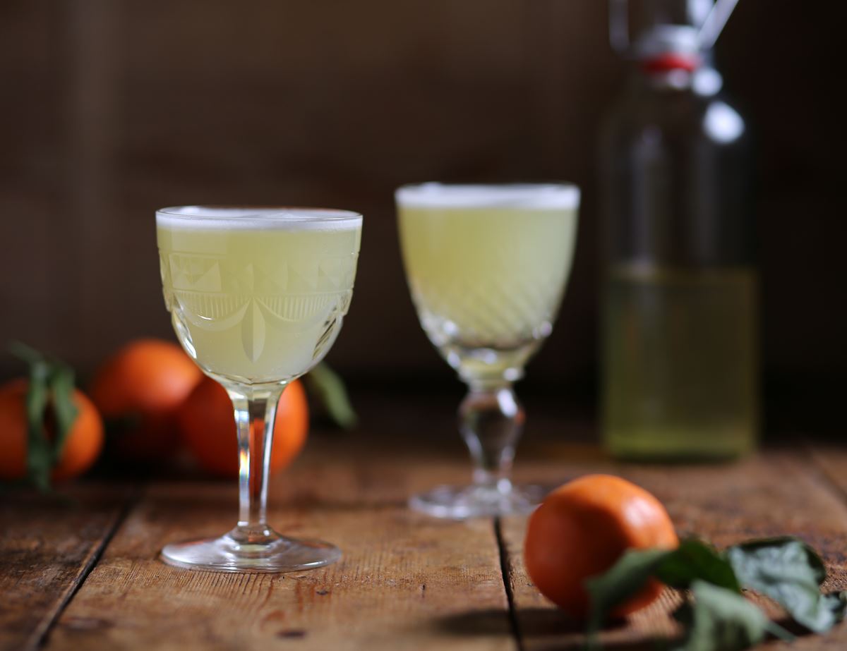 Clementine Gin Sour Recipe | Abel &amp; Cole