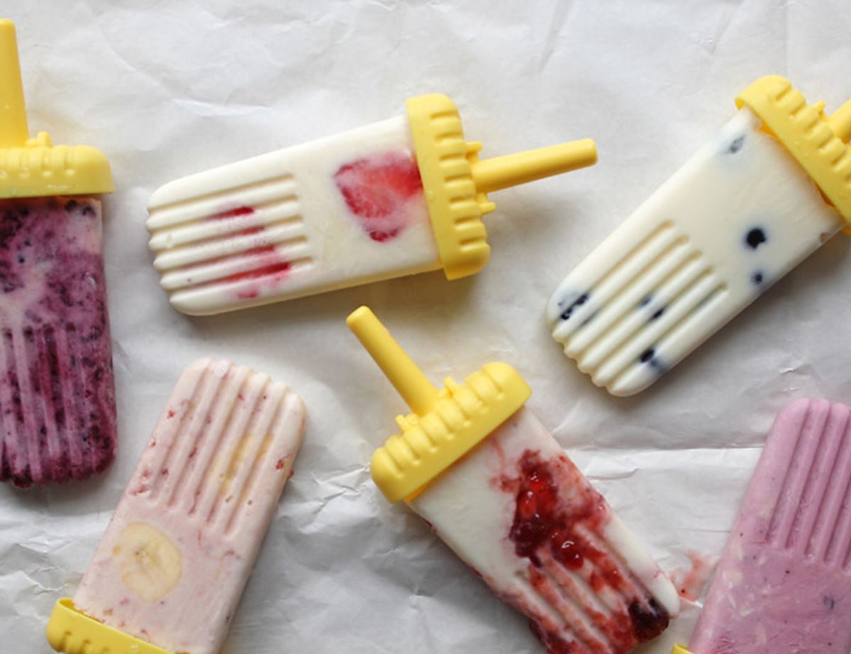 Frozen Yogurt Lollies