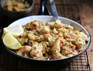 Sicilian Gnocchetti with Cauliflower & Parsley Breadcrumbs