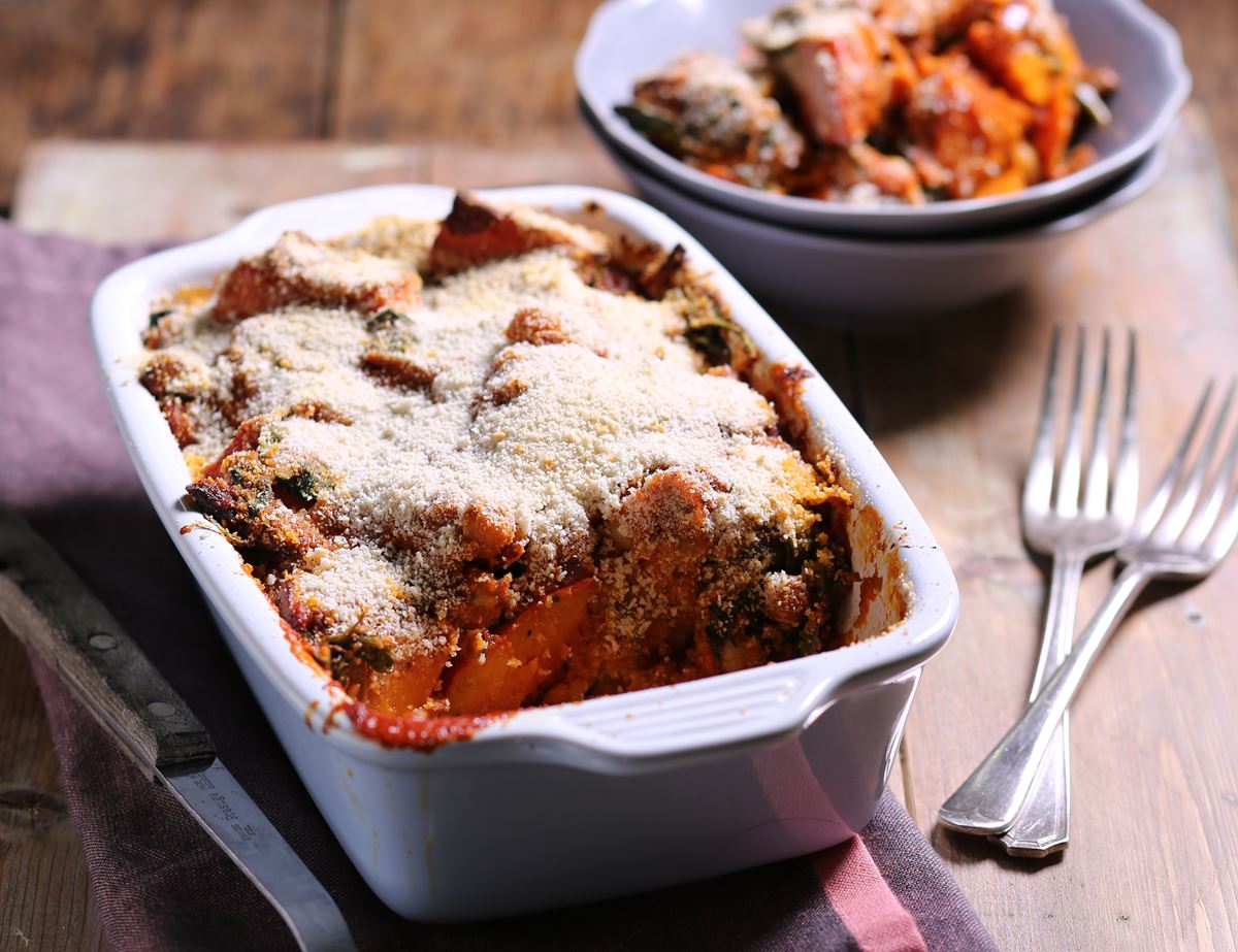 Italian Squash & Mascarpone Bake