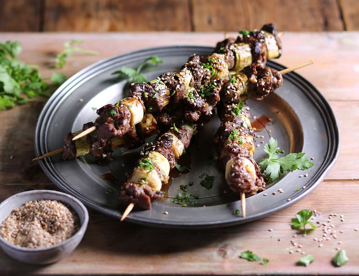 Venison Yakitori