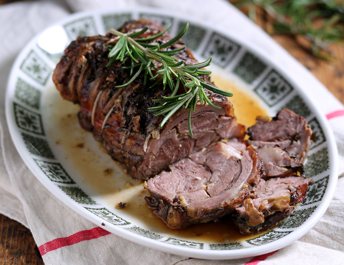 Roman Rosemary Roast Lamb