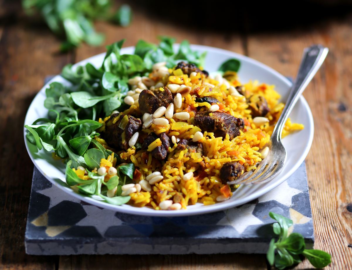 Spiced Lamb & Date Pilaf