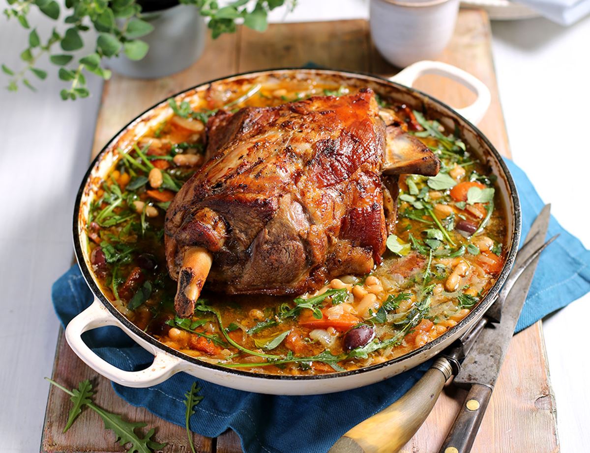 Provençal-Style Braised Lamb Shoulder