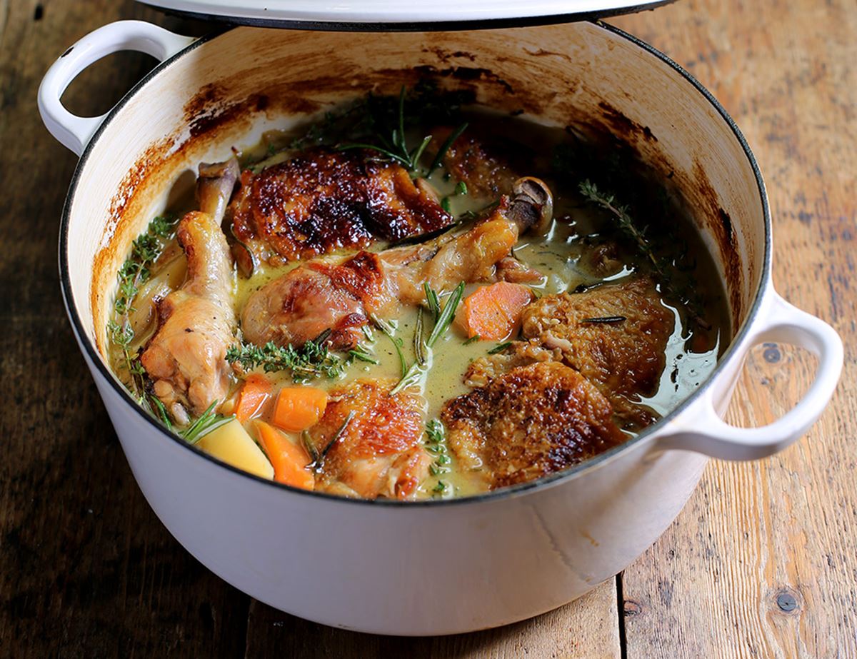 Lemon, Garlic & Herb Chicken Casserole.