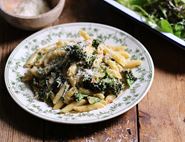 Purple Sprouting Broccoli & Pancetta Carbonara