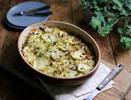 Leek & Potato Gratin