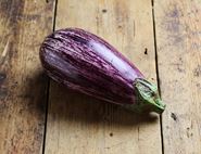 Graffiti Aubergine, Organic (1 piece)