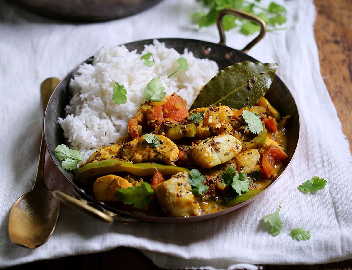 Quick Bengali Fish Curry
