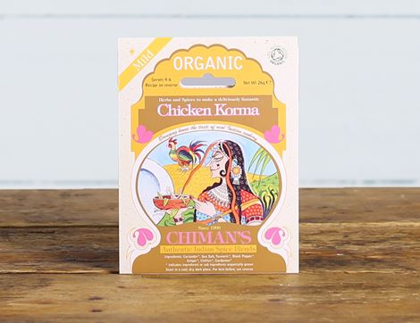 Chicken Korma Spice, Organic, Chiman's (26g)