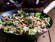 Mushroom, Broccoli & Kale Fried Rice