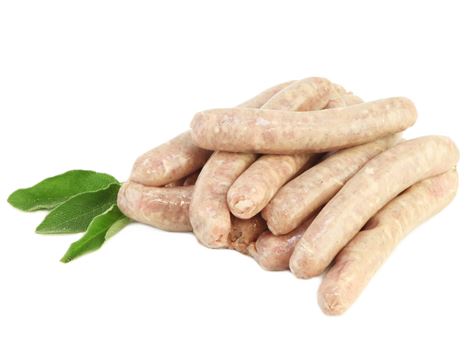 Pork Chipolata Sausages, Free Range (340g, pack of 12)