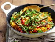 Spring Vegetable Paella