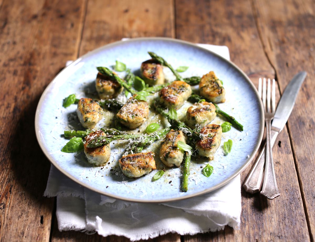 Wild Garlic Ricotta Gnocchi