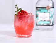 Raspberry & Thyme Gin Sparkler 