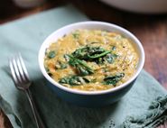 Mushroom & Red Lentil Curry