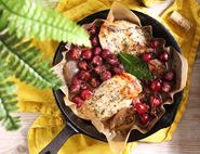 Pan Roasted Chicken & Grapes