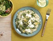 Asparagus, Goat's Cheese & Lemon Risotto