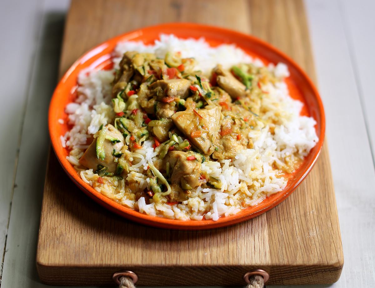 Coconut Chicken Curry & Rice