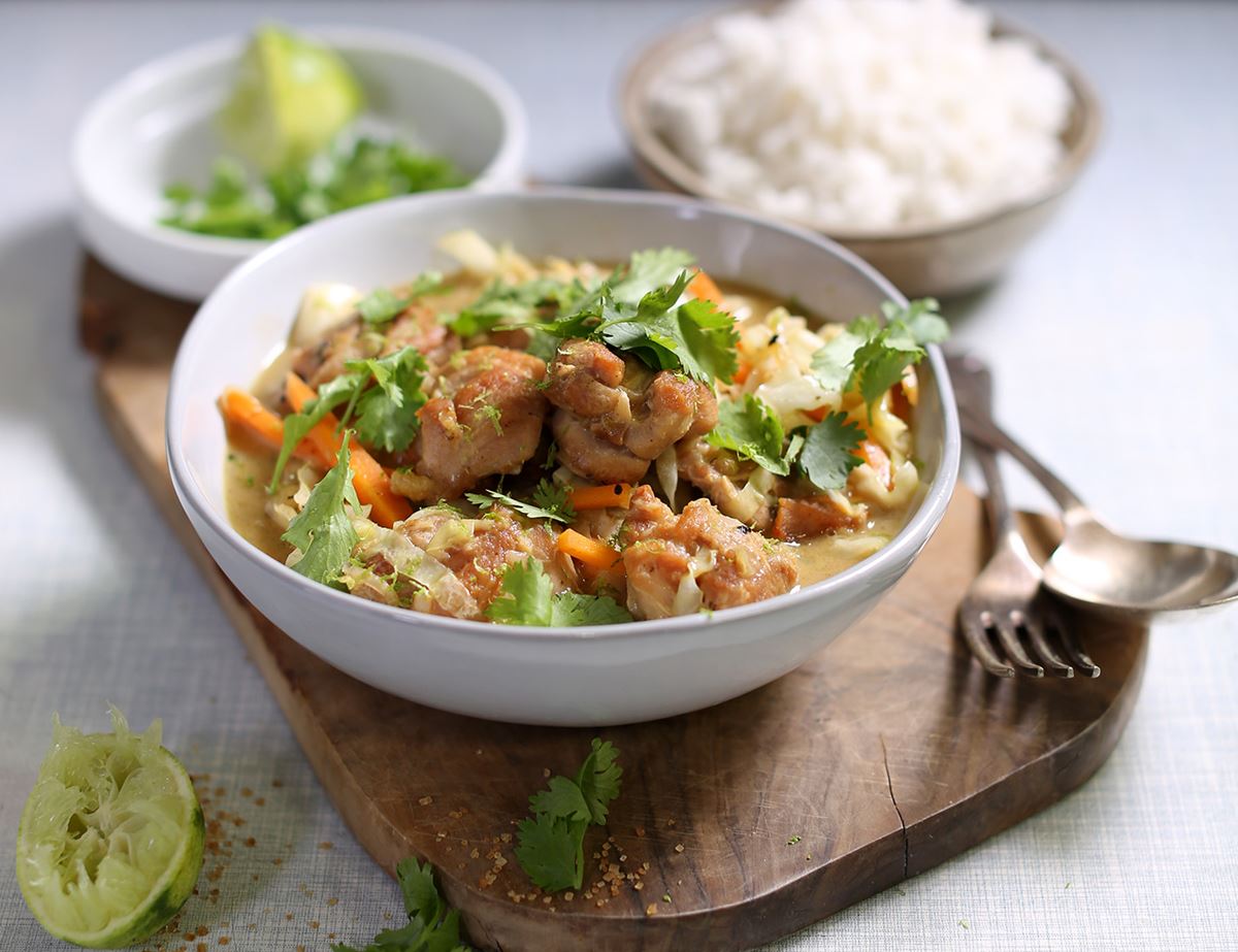 Speedy Thai Green Chicken Curry