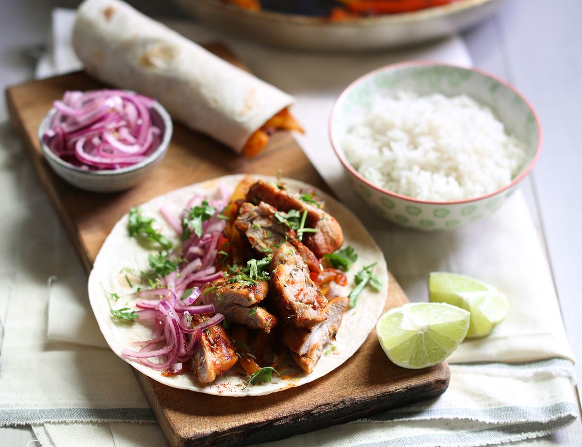 Sizzling Chicken Fajitas