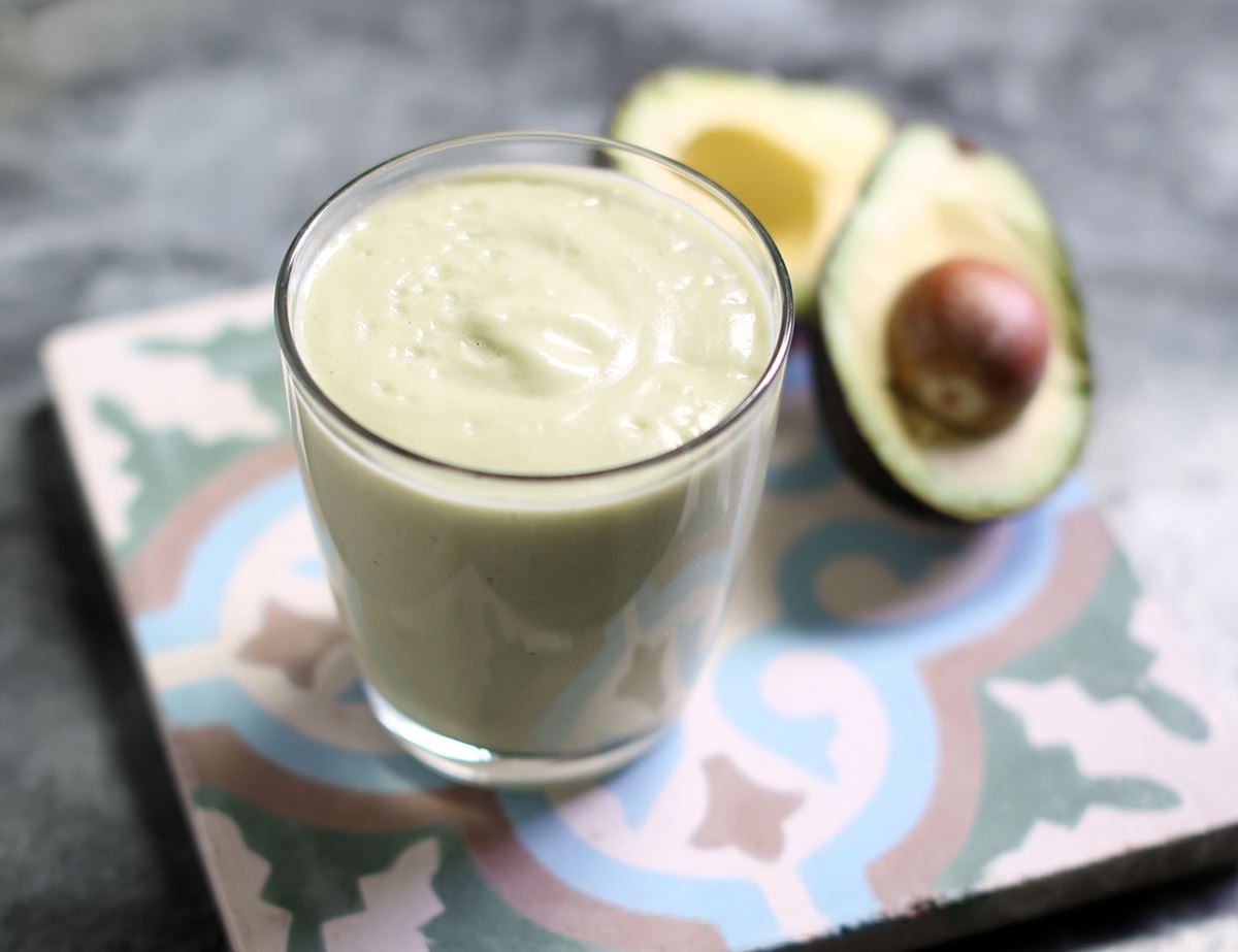 Avo Tahini Booster Smoothie