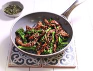 Sticky Honey & Sesame Pork Stir-Fry with Tenderstem®