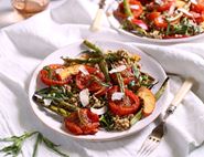 Tomato, French Bean & Nectarine Salad