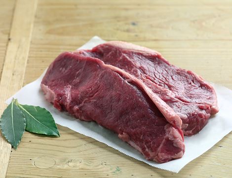 Sirloin Steak, Organic, Abel & Cole (440g, pack of 2)