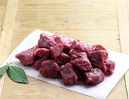 Stewing Steak, Diced, Organic, Abel & Cole (400g)