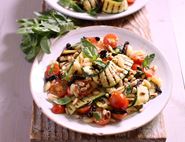 Griddled Courgette, Basil & Gnocchetti Salad