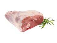 Organic Half Leg of Lamb, Fillet End, Bone-in (1.0kg avg)