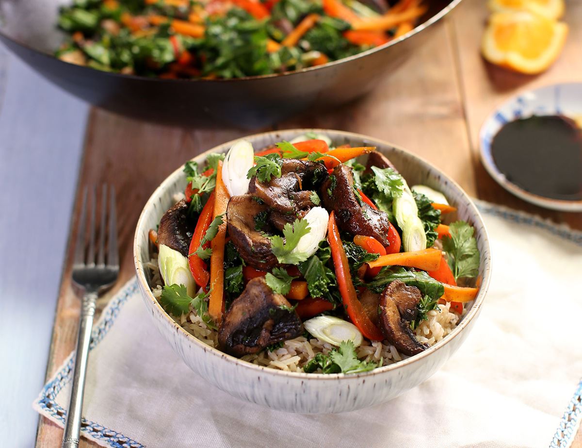 Portobello & Five Spice Stir-Fry