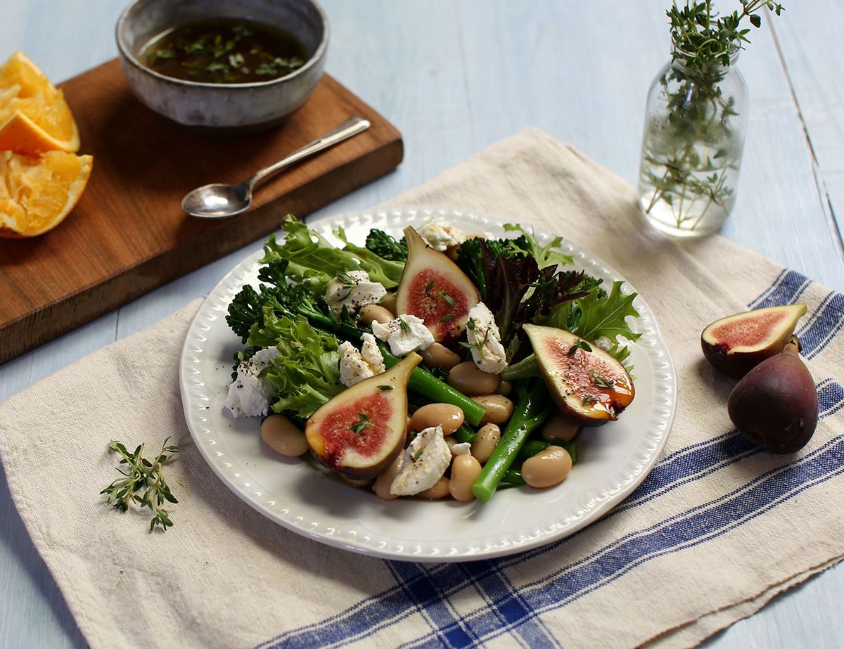 Fig, Tenderstem® & Goat's Cheese Salad