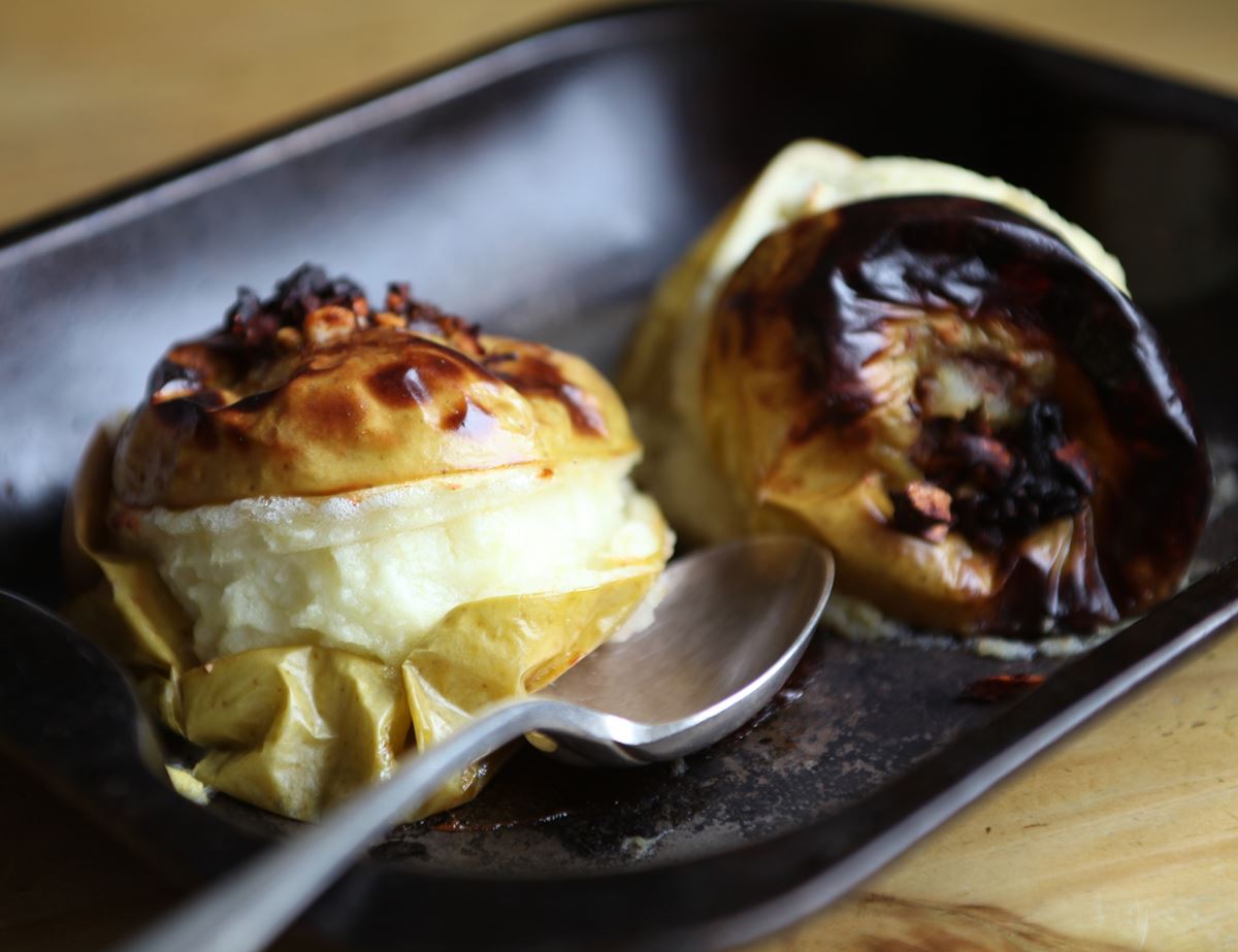 Baked Bramleys