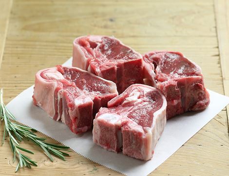 Lamb Loin Chops, Organic, Eversfield Organic (450g, pack of 4)