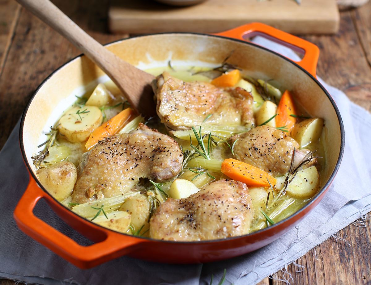 One Pan French Roast Chicken