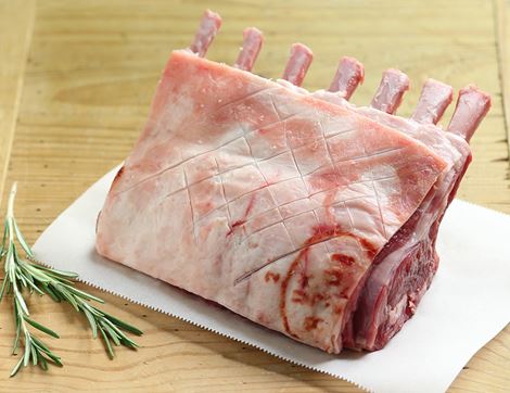 Rack of Lamb, Organic, Abel & Cole (500g, 7-8 cutlets)