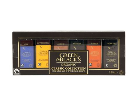 The Miniature Bar Collection, Green & Black's (12 bars)