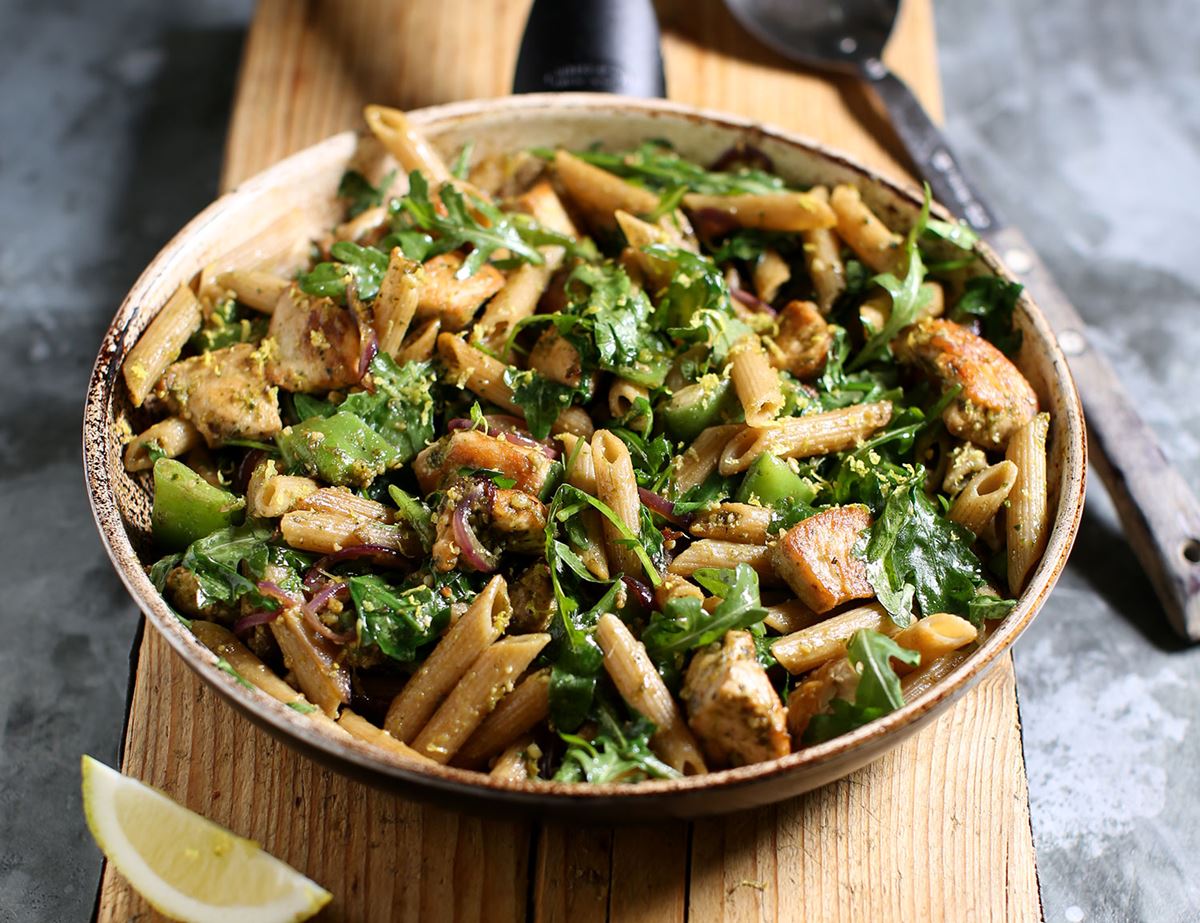 Pesto Chicken Penne