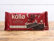 Dark Chocolate Rice Cake Thins, Organic, Kallo (75g)