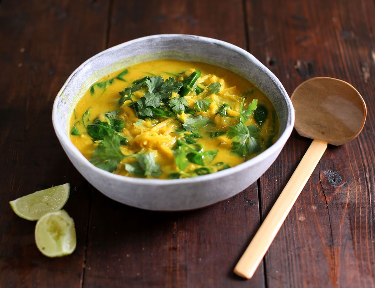 Thai Curried Squash & Coconut Soup