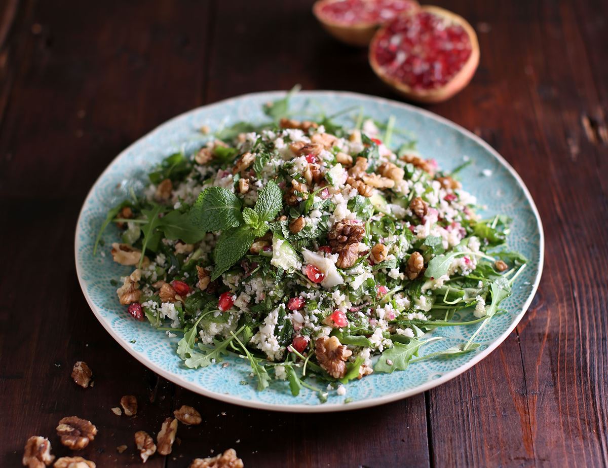 Cauliflower & Walnut Tabbouleh