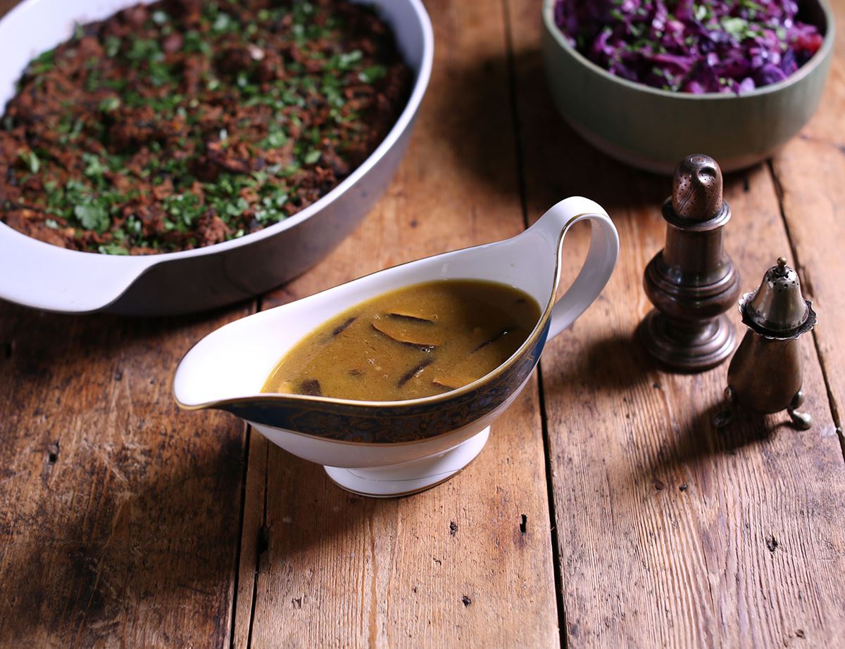 Shiitake & Porcini Mushroom Gravy