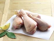 Chicken Drumsticks, Organic, Abel & Cole (500g avg, pack of 4)
