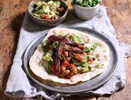 Beef & Smashed Avocado Wraps