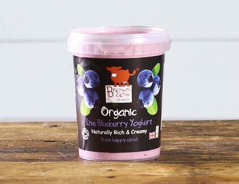Blueberry Yogurt, Organic, Brown Cow Organics (480g)